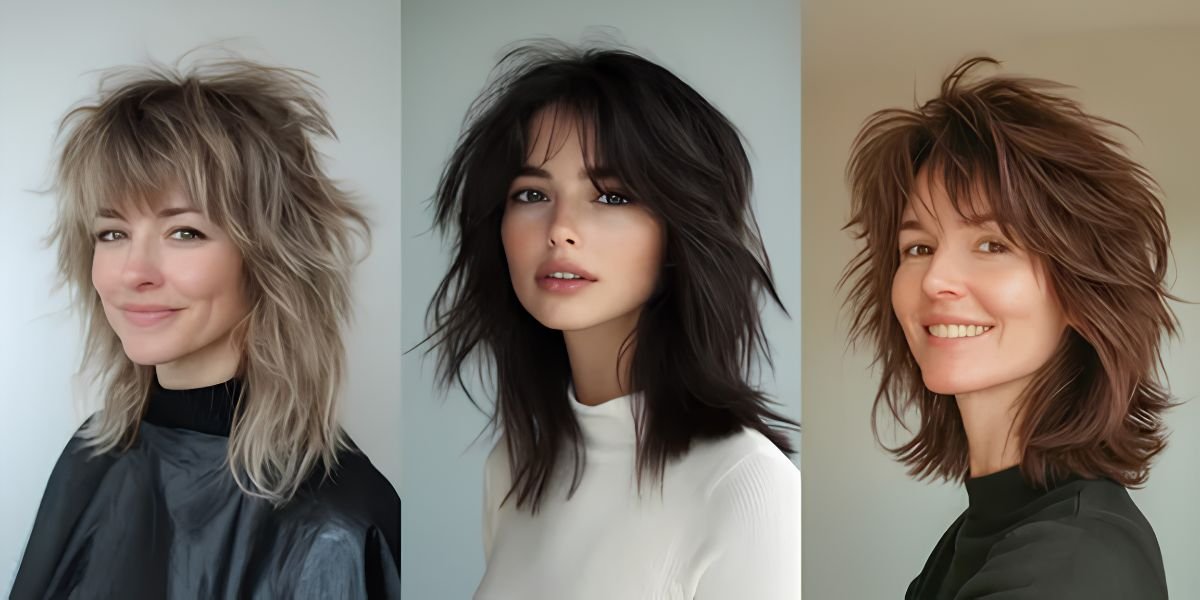 Modern Mullet Straight Hair