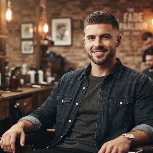 Classic Low Fade Crew Cut