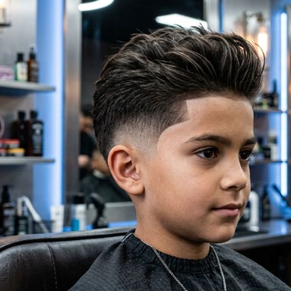 High Burst Fade for Kids