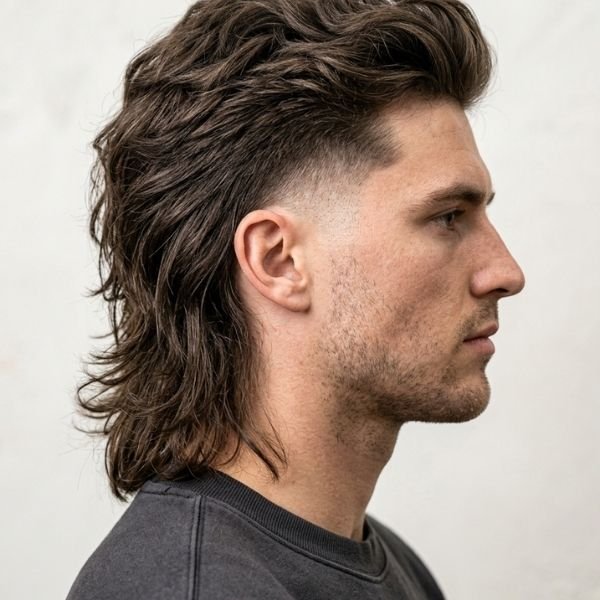 High Taper Mullet