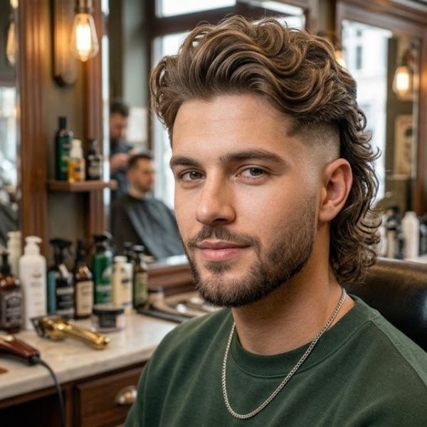 High Taper Mullet