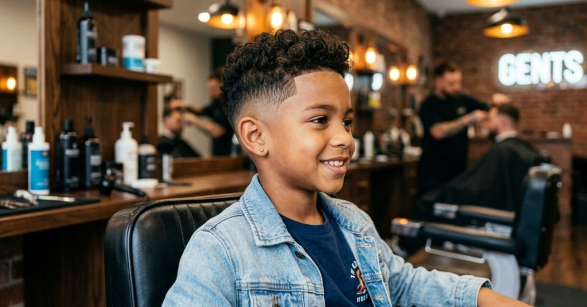 33 Cute and Stylish Burst Fade Haircuts for Kids in 2026
