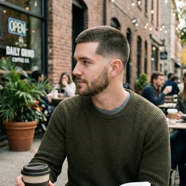 12 Guard Buzz Cut with Taper for Everyday Style