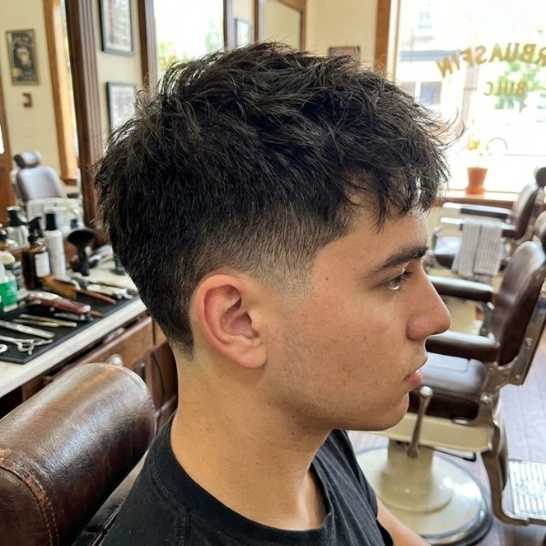 Classic Mid Burst Fade