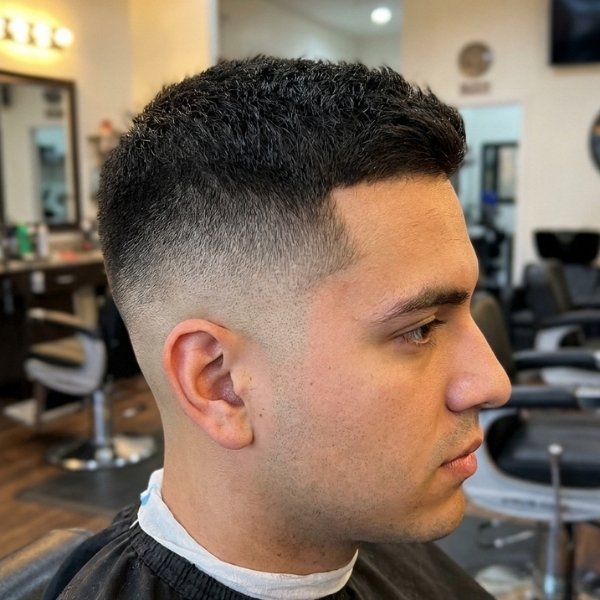  High Straight Burst Fade